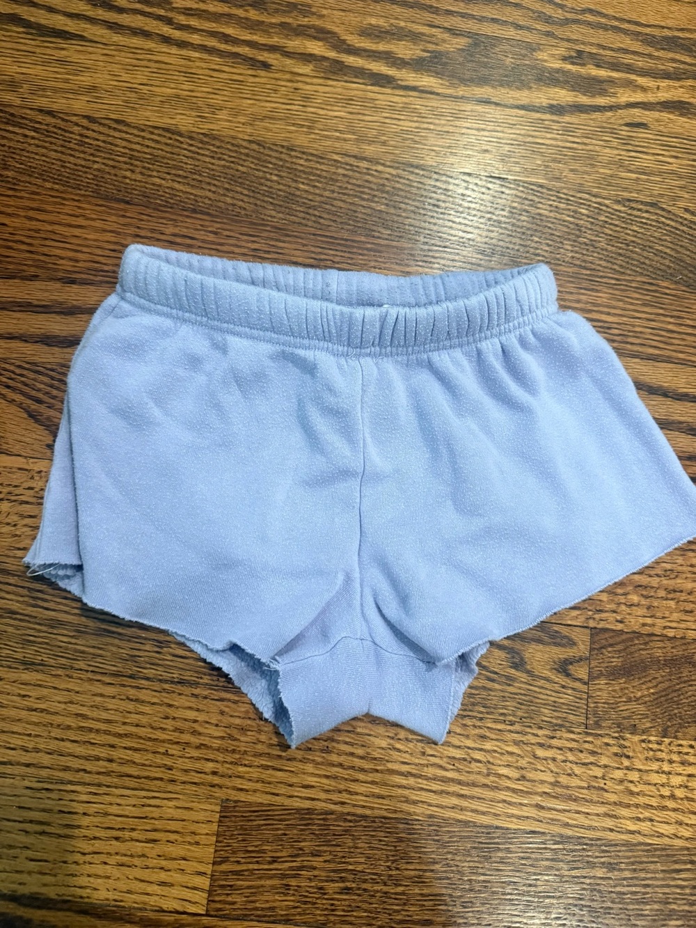 Katie J NYC Light Blue Girls' Soft Elastic Waist Shorts
